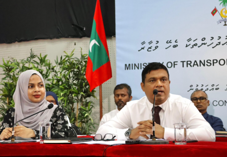 މޯލްޑިވިއަން ހަރުދަނާކޮށް ތަރައްގީކުރަން ސަރުކާރުން ދަނީ މަސައްކަތްކުރަމުން: މިނިސްޓަރު އަމީން