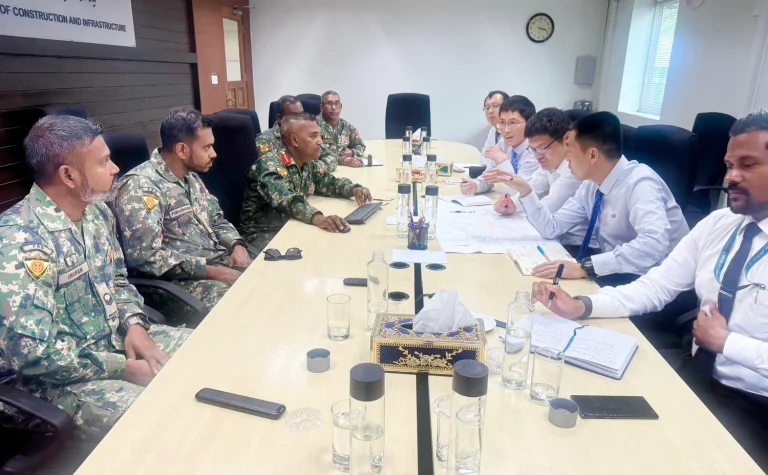 ވިލިމާލޭގެ މަގުތައް ހެދުމާ ގުޅޭގޮތުން އާރު.ޑީ.ސީ އާއި ފުލުހުން އަދި ސިފައިންނާ މަޝްވަރާކޮށްފި