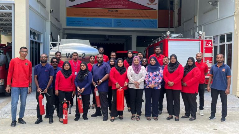 މޯލްޑިވިއަންގެ މުވައްޒަފުންނަށް ފަޔަރ އެވެއަރނަސް ސެޝަނެއް ކުރިއަށް ގެންގޮސްފި