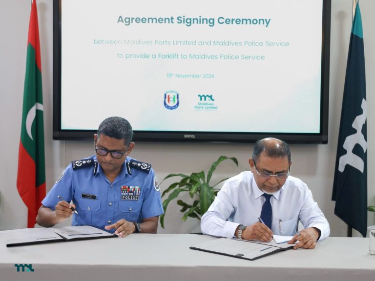 އެމް.ޕީ.އެލް އިން ދިވެހި ފުލުހުންގެ ޚިދުމަތަށް ފޯކްލިފްޓެއް ފޯރުކޮށްދެނީ