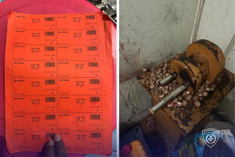 ނުގަވާއިދުން ވިޔަފާރިކުރަމުން އައި ތަނެއް ފާސްކޮށް، ބިދޭސީއަކު ހައްޔަރުކޮށްފި