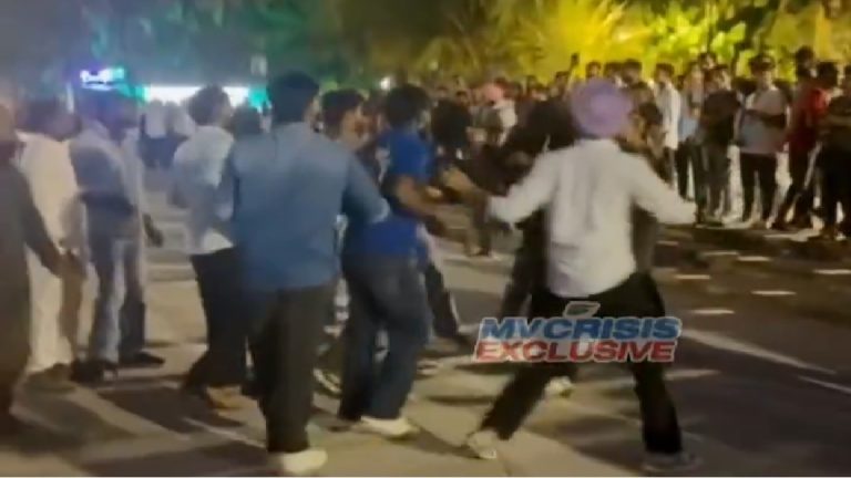 އާޓިފިޝަލް ބީޗު ސަރަހައްދުގައި މާރާމާރީއެއް ހިންގި މައްސަލައެއް ބަލަނީ