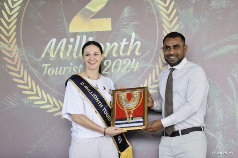 ރާއްޖެއިން 2 މިލިއަން ފަތުރުވެރިންގެ އަމާޒު ހާސިލުކޮށްފި