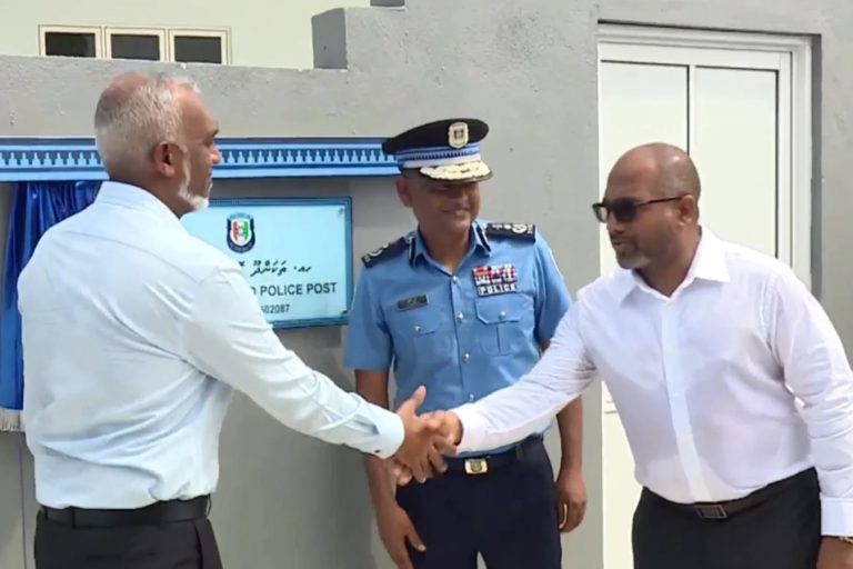 ތަކަންދޫ ފުލުހުންގެ މަަރުކަޒު ހުޅުވައިފި