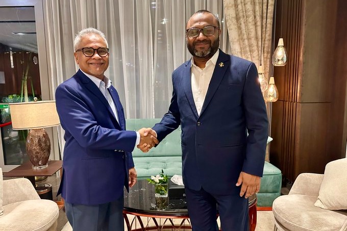 ވަޒީރު ޑރ. ޝަހީމް ސަޢޫދީ ޢަރަބިއްޔާއަށް ވަޑައިގެންފި