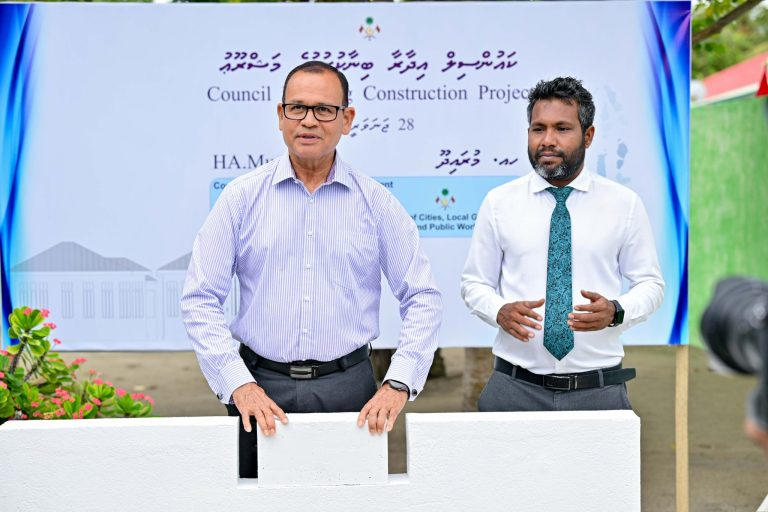 މުރައިދޫ ކައުންސިލްގެ އިދާރާގެ ބިންގާ އަޅައިފި