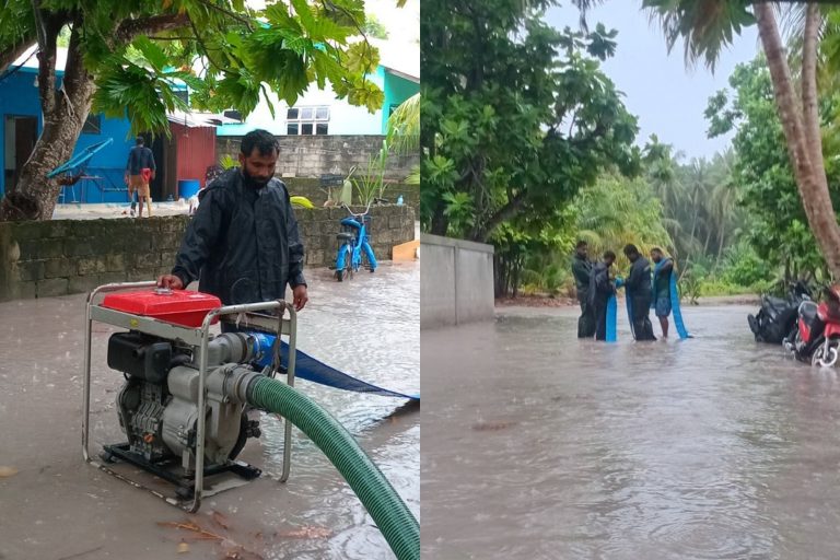 ނިލަންދޫގައި ފެންބޮޑުވެގެން ސިފައިން ހަރަކާތްތެރިވަނީ
