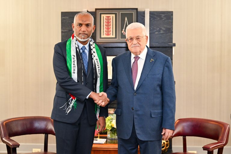 ފަލަސްޠީނަކީ މިނިވަން މުސްތަޤިއްލު ޤައުމަކަށް ހެދުމަށް ރާއްޖެއިން އަނެއްކާވެސް ގޮވާލައިފި