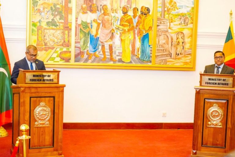 ލަންކާގެ ޚާރިޖީ ވަޒީރު ރާއްޖެ ވަޑައިގަތުމަށް ދަޢުވަތު ދެއްވައިފި