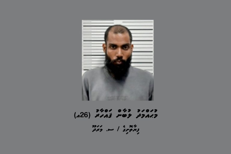 ހިޔާ ފުލެޓެއްގައި ވަޅިން ބިރުދައްކައި މާރާމާރީ ހިންގަން އުޅުނު މީހަކު ހައްޔަރުކޮށްފި