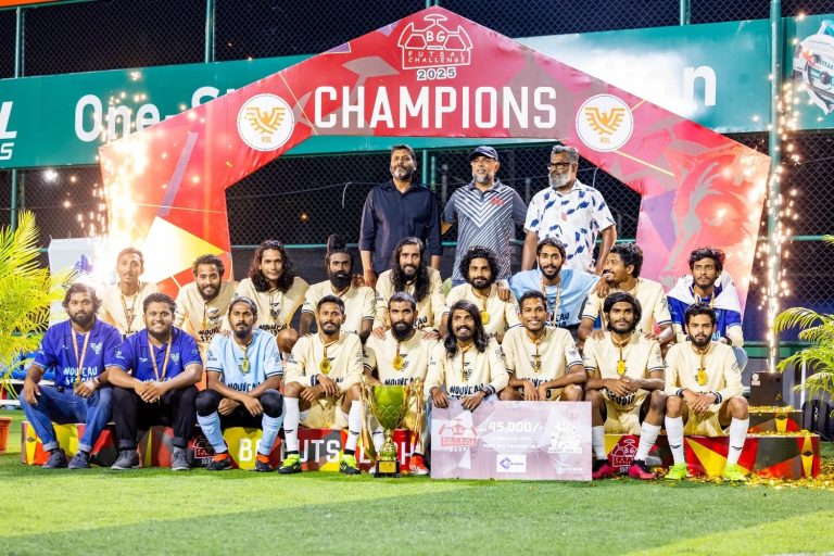 ވަޒީރު ރާފިޢު، ބީ.ޖީ ފުޓްސަލް ޗެލެންޖުގެ ފައިނަލް މެޗު ޝަރަފްވެރިކޮށްދެއްވައިފި
