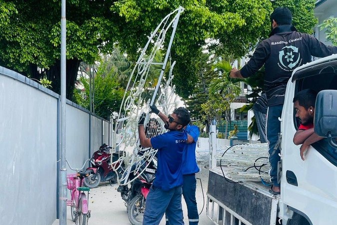 ކުލަސްޓަރ 3 ގައި ހިމެނޭ ބައެއް ރަށްތައް ދިއްލުމުގެ މަސައްކަތް ފަށައިފި