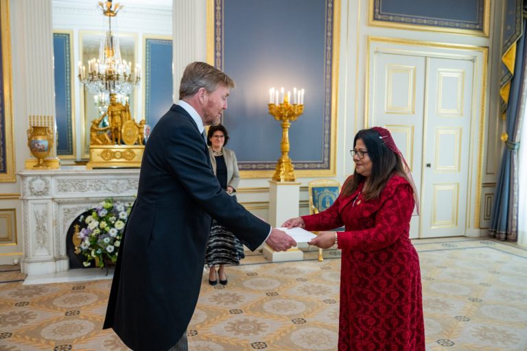 ގީލާގެ ސަފީރުކަމުގައި ރާއްޖެއާއި ނެދަލެންޑްސްގެ ގުޅުންތައް ވަރުގަދަވެގެންދާނެކަން ޔަޤީން: ޚާރިޖީ ވަޒީރު
