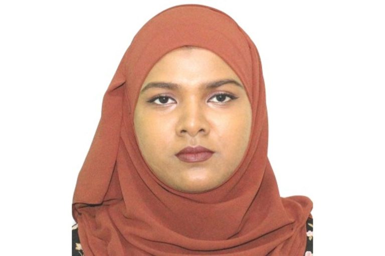 މާލެއިން އަންހެނަކު ގެއްލިގެން ހޯދަނީ
