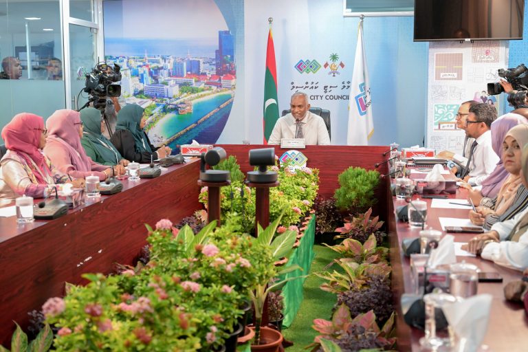 އަންހެނުންގެ ދައުރާއި ވާގިވެރިކަން ނެތި އެއްވެސް ޤައުމެއް ދެމި ނޯންނާނެ: ރައީސް