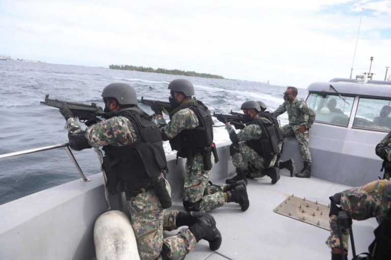 މާރިޗު 09 އިން އޭޕްރީލް 05 އަށް ހުޅުމާލޭގައި އެމްއެންޑީއެފްގެ ތަމްރީންތަކެއް