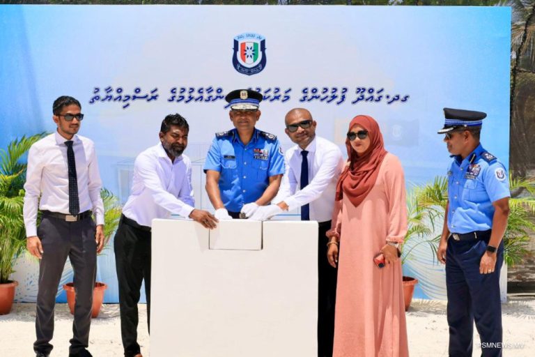 ހުވަދު އަތޮޅުގެ 6 ރަށެއްގެ ފުލުހުންގެ މަރުކަޒުތަކުގެ ބިންގާ އަޅައިފި