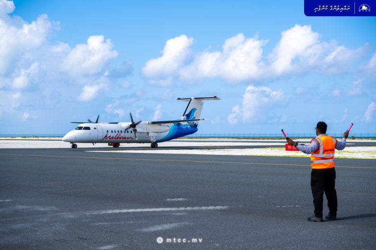 މުލީ އެއާޕޯޓަށް ކާމިޔާބުކަމާއެކު ޓެސްޓް ފްލައިޓް ޖައްސައިފި