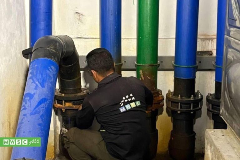 މިހާރު ކުރިއަށް ދާ ފެނުގެ މަޝްރޫއު ނިމުމުން ގަޑިއަކު 800 ޓަނުގެ ފެން ޕަންޕުކުރެވޭނެ: އެމްޑަބްލިޔުއެސްސީ