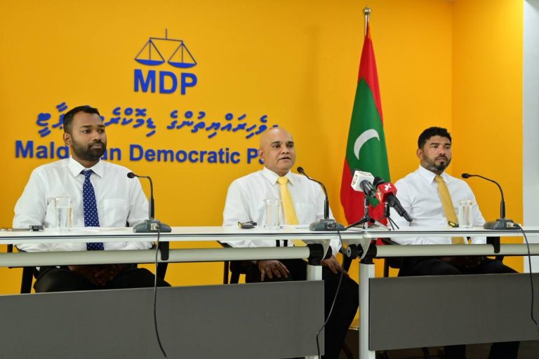 މޭޑޭގައި އެމްޑީޕީން މާލޭގައި ބޮޑު އެއްވުމެއް ބާއްވަނީ