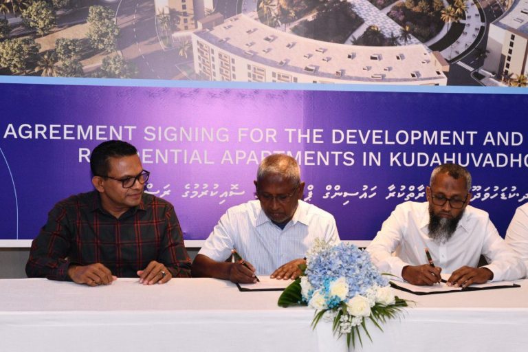 ކުޑަހުވަދޫގައި 160 އެޕާރޓްމަންޓް ހަދަން އާރުސީސީ އާއި ހަވާލުކޮށްފި