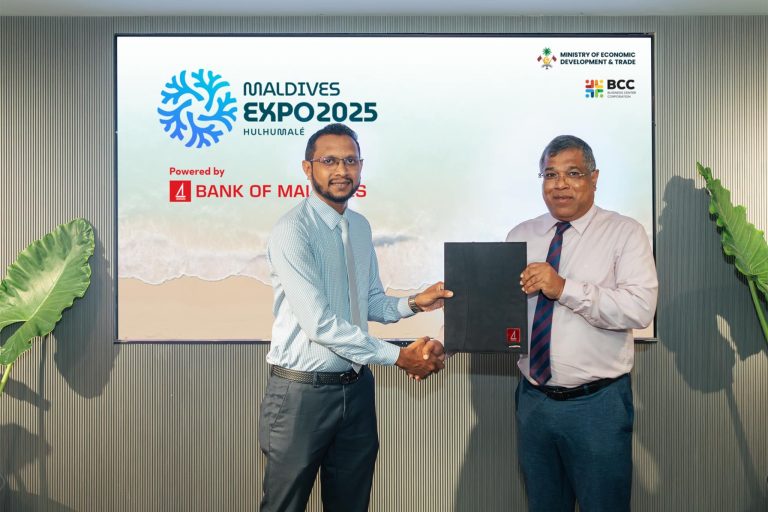މޯލްޑިވްސް އެކްސްޕޯ 2025 ގެ މެއިން ސްޕޮންސަރަކަށް ބީއެމްއެލް