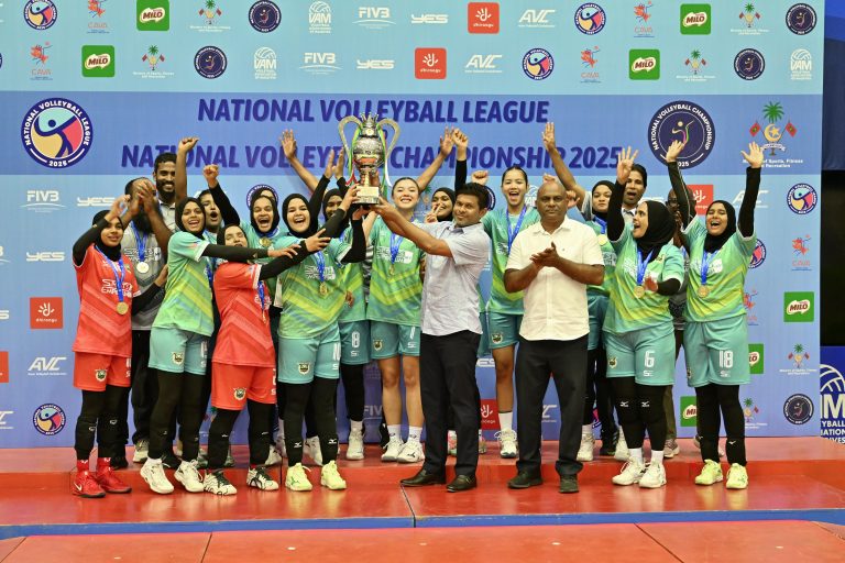 ނައިބު ރައީސް، ޤައުމީ ވޮލީބޯޅަ މުބާރާތުގެ އަންހެން ޑިވިޜަން ނިންމުމުގެ ރަސްމިއްޔާތު ޝަރަފުވެރިކޮށްދެއްވައިފި