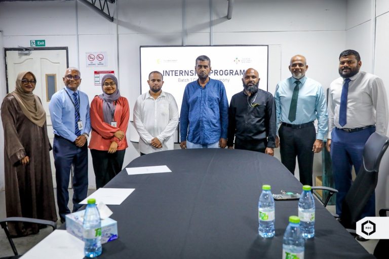 ފަސް ފަރާތަކުން އާރުޑީސީގެ އިންޓަރންޝިޕް ޕުރޮގުރާމު ނިންމައިފި