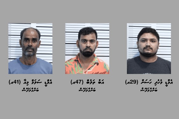 މާލެއިން މަސްތުވާތަކެއްޗާއެކު ތިން ބިދޭސީއަކު ހައްޔަރުކޮށްފި