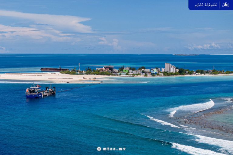 ގުޅީ ބިން ހިއްކުމުގެ މަޝްރޫޢުގެ 95 އިންސައްތަ މަސައްކަތް ނިމިއްޖެ