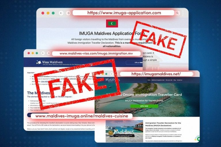 އިމުގާގެ ނަމުގައި ފޭކް ވެބްސައިޓްތަކެއް ދައުރުކުރާތީ ސަމާލުވުމަށް އިމިގްރޭޝަނުން އިލްތިމާސްކޮށްފި