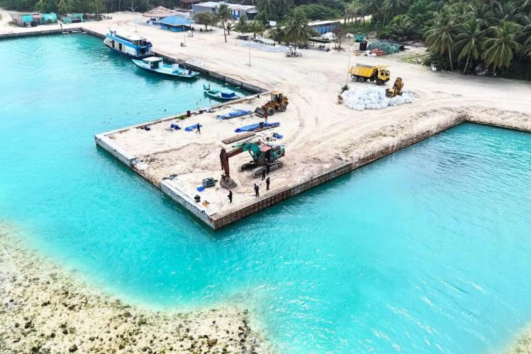 ނޭކުރެންދޫ ބަނދަރު އަޕްގްރޭޑް ކުރުމުގެ 31 އިންސައްތަ ނިމިއްޖެ