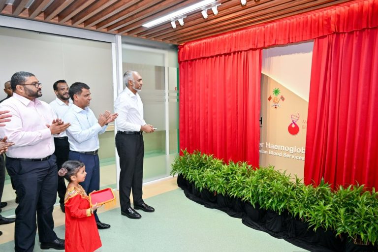 ތެލަސީމިއާ ސެންޓަރުގައި މިހާރު ކަރަންޓް އެބަހުރި، ލޭއެޅުން މެދުކެނޑިފައި ނުވޭ: ހަލީމް