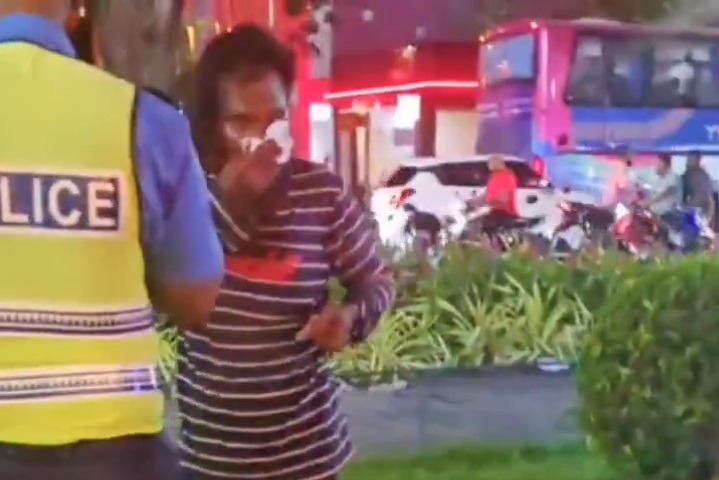 ހުޅުމާލޭގައި ހިންގި މާރާމާރީއެއްގައި މީހެއްގެ ނޭފަތް ފަޅާލައިފި