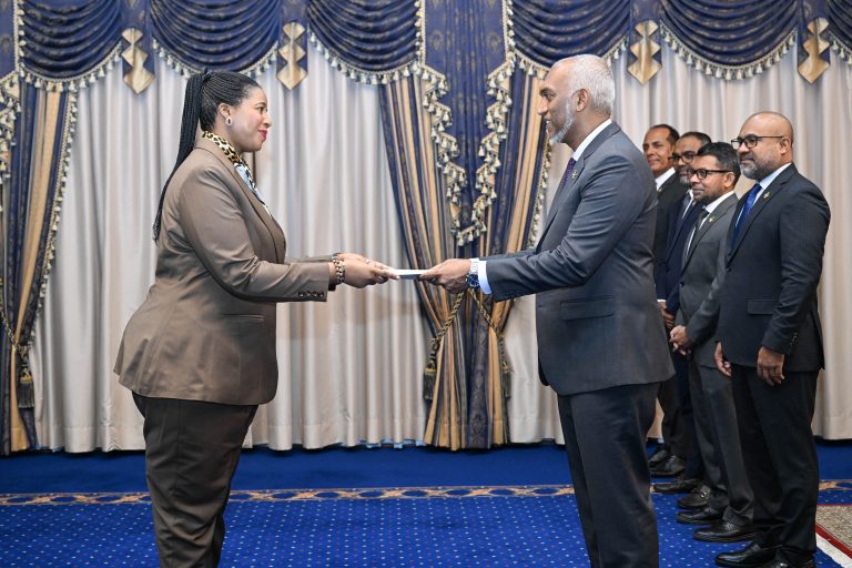 ޒިންބާބުވޭ އިން ރާއްޖެއަށް ކަނޑައެޅުއްވި އައު ސަފީރު ފަތްކޮޅު އަރުވައިފި
