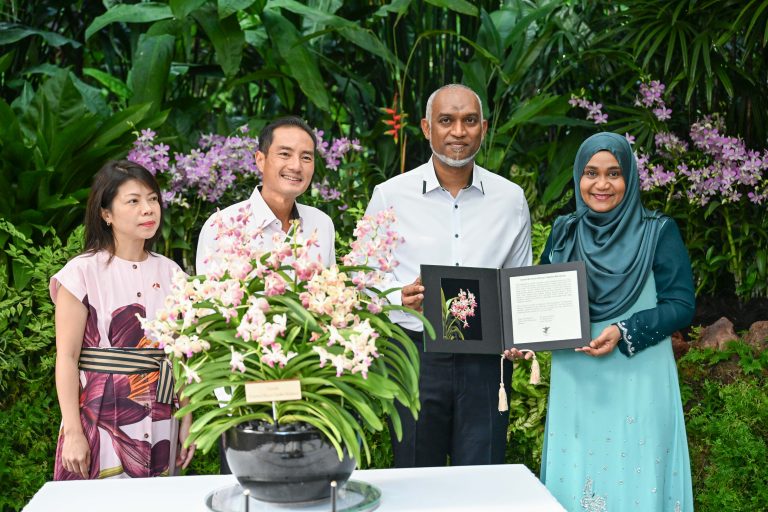 ރައީސް ގެ ދެކަނބަލުންގެ ނަމުން އޯކިޑަކަށް ނަން ދީފި