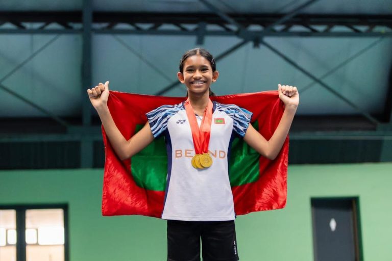 އަރމޭނިއަން ޔޫތު އޯޕަންގައި ލައިބާ ހޯދި ކާމިޔާބީއަކީ ދިވެހި ޤައުމަށް ލިބުނު ބޮޑު ފަޚުރެއް: ރައީސް
