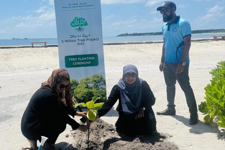 މުލަކާއި، ވޭވައް އަދި ދިއްގަރުގައި ފަސް މިލިއަން ގަސް އިންދުމުގެ ހަރަކާތެއް ކުރިއަށްގެންގޮސްފި