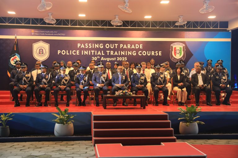 ފުލުހުންގެ 40 ވަނަ އަސާސީ ތަމްރީނު ކޯހުގެ ދަސްވެނިވުން ބާއްވައިފި