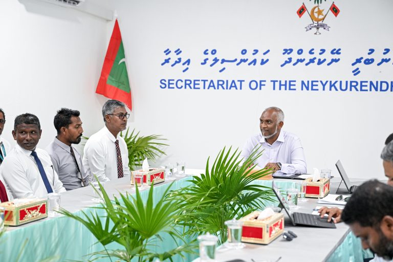 ނޭކުރެންދޫގެ ރައްޔިތުންނަށް ބޭނުންވާ ކަންކަމާ ގުޅޭގޮތުން މަޝްވަރާކުރައްވައިފި