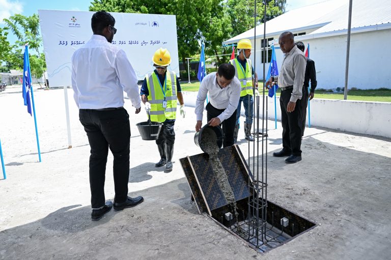 ނެއްލައިދޫ ސިއްހީ މަރުކަޒުގެ ބިންގާ އަޅައިފި