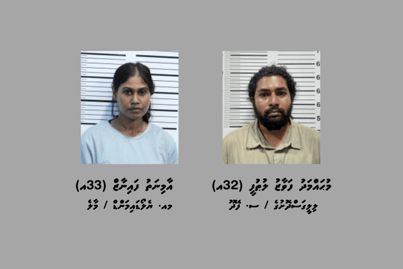 މަސްތުވާތަކެއްޗާއި ބްލެކްމެއިލްކޮށްގެން ގިނަ އަދަދެއްގެ ފައިސާ ހޯދި މައްސަލައެއްގައި ދެ މީހަކު ހައްޔަރުކޮށްފި