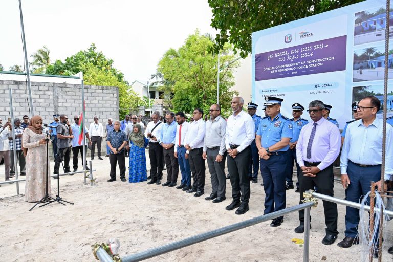 ފެހެންދޫ ފުލުހުންގެ މަރުކަޒުގެ ބިންގާ އަޅައިފި