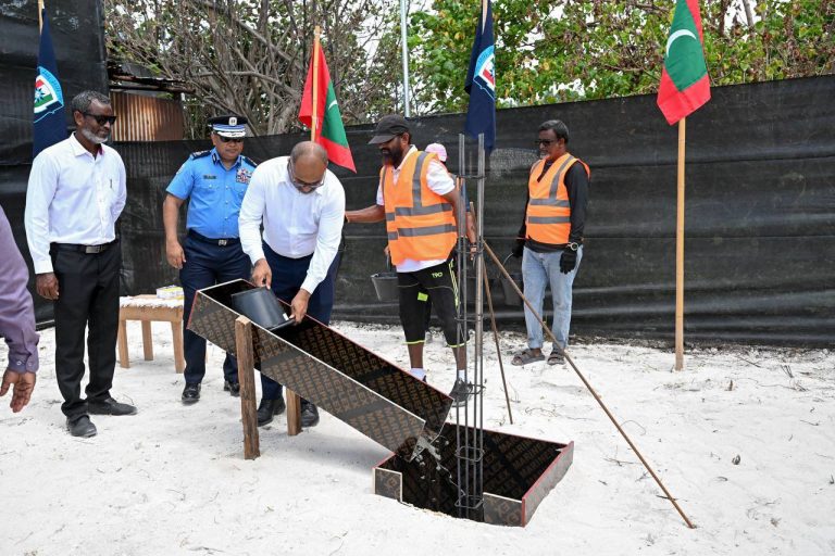 މާޅޮހު ފުލުހުންގެ މަރުކަޒުގެ ޢަމަލީ މަސައްކަތް ފަށައިފި