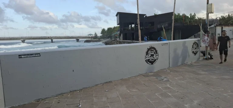 މާލޭގެ ވަށައިގެން ލާފައިވާ ތޮށިގަނޑު ސާފުކުރުމުގެ މަސައްކަތް ފަށައިފި