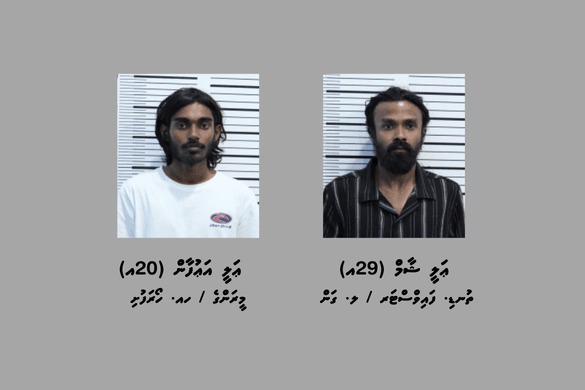 މާލެއިން ޑްރަގާއެކު ދެ މީހަކު ހައްޔަރުކޮށްފި