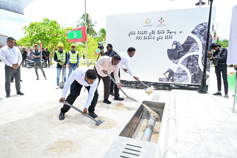 ކިނބިދޫ މަގުހެދުމުގެ އަމަލީ މަސައްކަތް ފަށައިފި