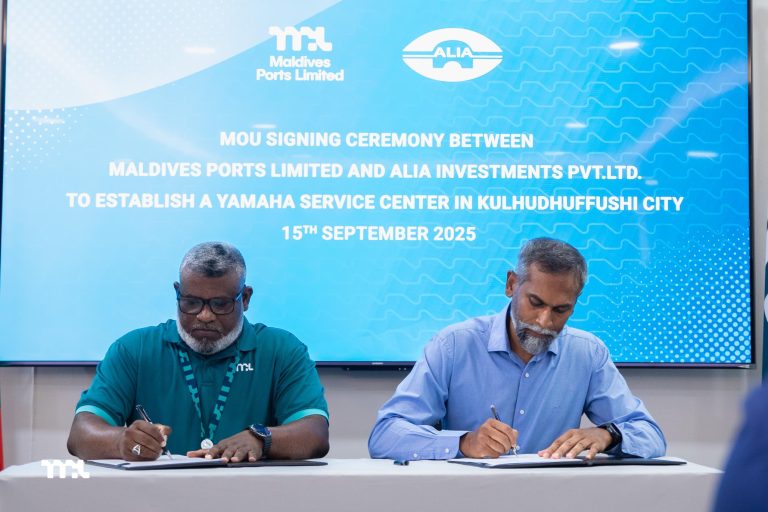 ކުޅުދުއްފުށީ ޕޯޓުގައި ޔަމަހާގެ ސަރވިސް ސެންޓަރެއް އަޅަން ހަވާލުކޮށްފި