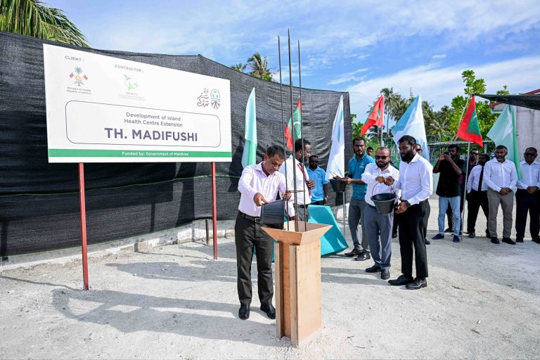 މަޑިފުށީ ޞިއްހީ މަރުކަޒަށް އިތުރުކުރެވޭ އިމާރާތުގެ އަމަލީ މަސައްކަތް ފަށައިފި