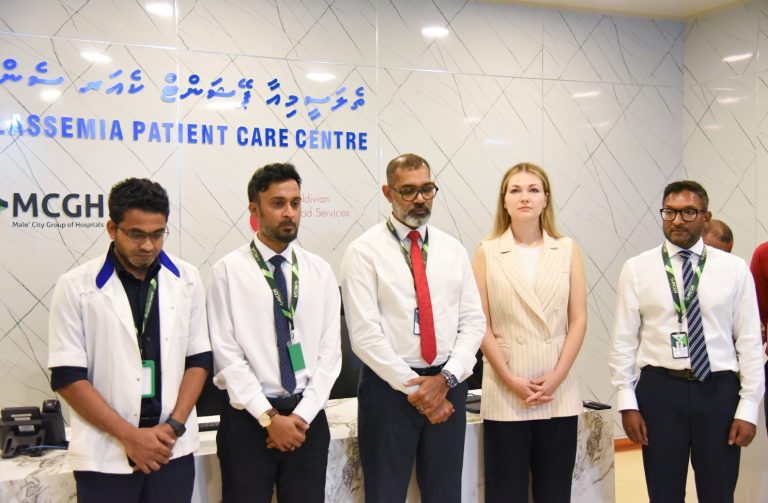 ތެލެސީމިއާ ބަލި ހުންނަ މީހުންނަށް، އެހީތެރިވުމަށް ޚާއްސަ ސެންޓަރެއް ހުޅުވައިފި